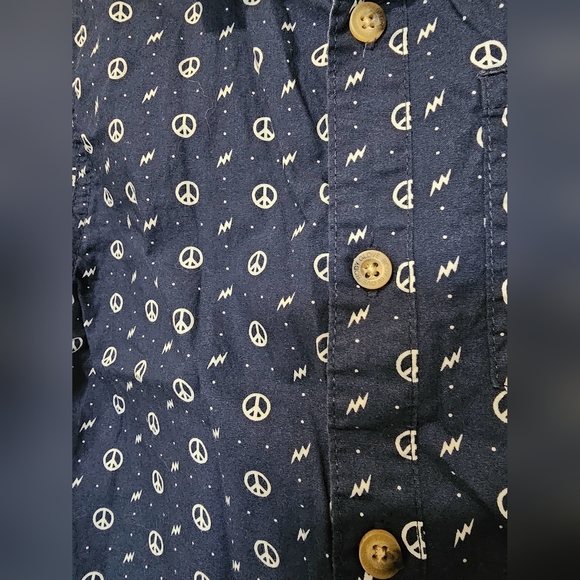 BODY GLOVE Button Down Shirt for Kids size 7 - Picture 3 of 7